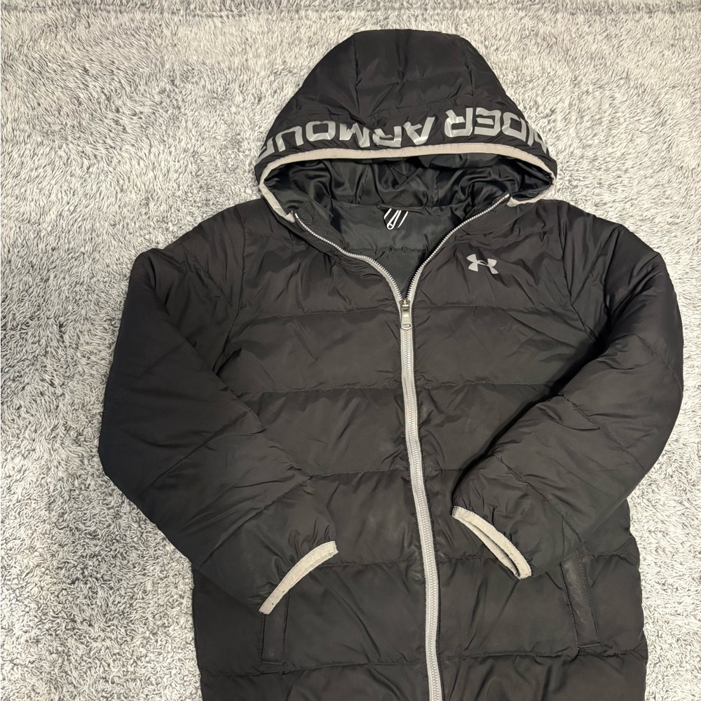 Under Armour Black Hooded Jacket
